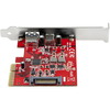Startech.Com Usb-A Usb-C Pci Express Card W/Multiple Ins Maintains Max Speed PEXUSB311AC3